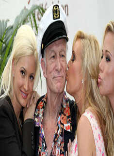 Hugh Hefner: Playboy at 84!