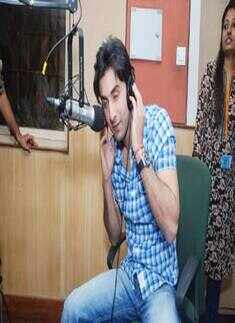 Ranbir promotes 'Anjana Anjani' 