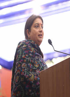 Smriti Irani attends Gender Fair
