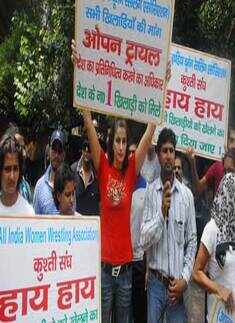 Protest march at Jantar Mantar