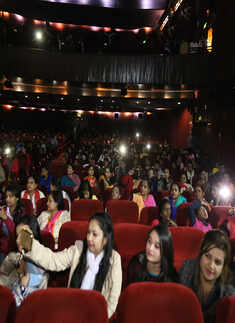 Pad Man screening by Miranda House