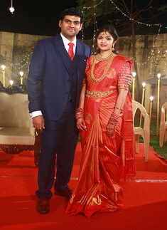 Kollywood celebrities attend Harshavardhana and Shwetha&rsquo;s wedding ceremony