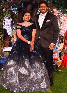 Ragu and Vamsee's wedding reception