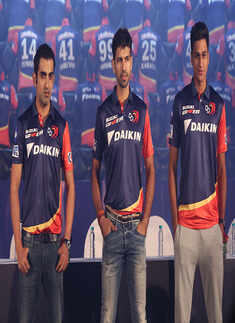 Delhi Daredevils launch their jersey