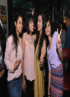 Carol, Claire, Pooja and Fazila