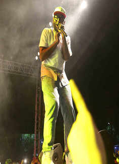 Benny Dayal performs at Crossroads