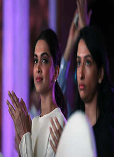 Deepika Padukone with Anisha Padukone