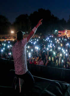 Rooh band performs at IP College