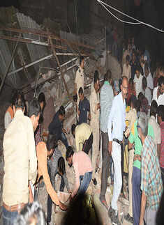 Indore building collapse: Rescue operations underway