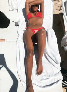 Kim Kardashian turns up the heat on the beaches of Turks and Caicos Islands