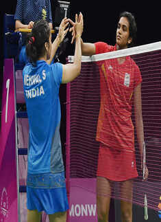Saina Nehwal and PV Sindhu