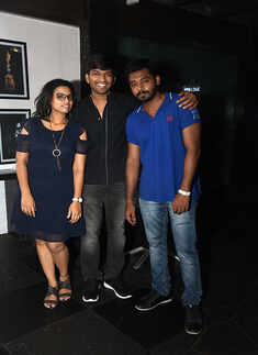 Srujana, Charan and Himanshu