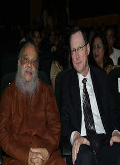 Subhaprasanna and Craig Hall