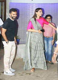 Sonam & Anand steal private time before wedding; friends & family rehearse for sangeet dance! See pics...