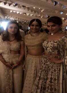 Sonam Kapoor and Anand Ahuja Sangeet ceremony photos