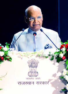 President Ram Nath Kovind launches welfare schemes in Rajasthan
