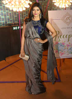 Raj Chakrabarty and Subhashree Ganguly&rsquo;s starry wedding reception