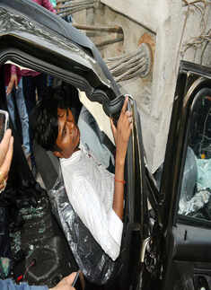 Photos: At least 18 killed as flyover collapses in Varanasi