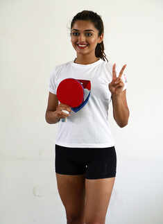 Bennett University Sports Day: Femina Miss India 2018 contestants at Table Tennis match