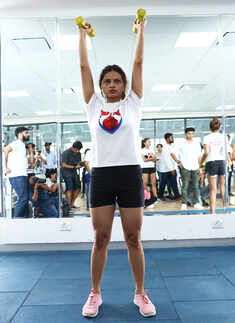 Femina Miss India 2018 finalists at Bennett University: Basketball & Iron Maiden challenge