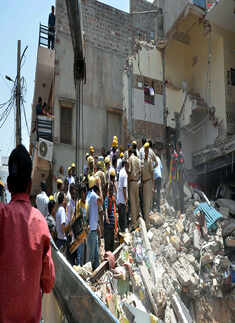 Jodhpur: Three-storey building collapses, several feared trapped