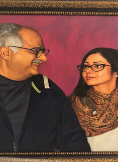 This painting of Sridevi shared by Janhvi Kapoor will surely make you emotional, see photos