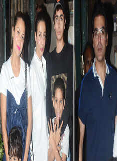 Arbaaz Khan dines with ex-wife Malaika Arora & kids amid IPL betting controversy
