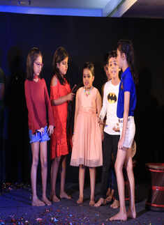 Childrens' participated at a theatre carnival