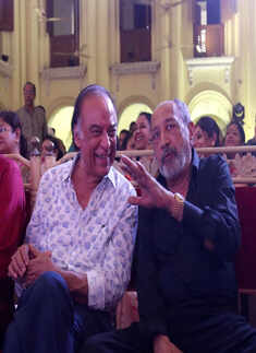 Veteran actors attended a panel discussion