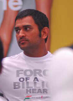 Dhoni & Yuvi @ Reebok