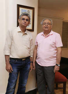 Atanu Roy Chowdhury and Soumitra Chatterjee