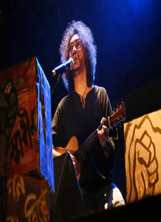 An acoustic performance by Rupam Islam