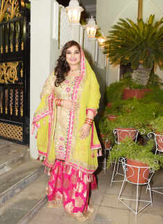 Amina Javeed's lavish mehendi ceremony