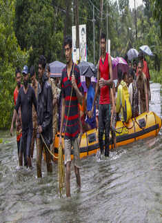 Incessant rains create flood-like situation in several parts of India