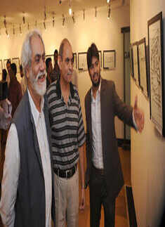 Manish Tripathi's exhibition