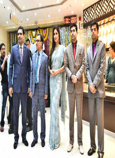 ​ Katrina Kaif,  T S Kalyanaraman, Rajesh and Ramesh Kalyanaraman 