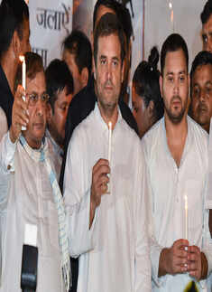 Muzaffarpur rapes case: Tejashwi leads protest at Jantar Mantar