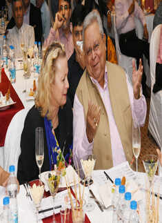 Birgit Holm and Rajan Vaswani