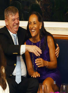 Milan Hovorka and Melba Pria