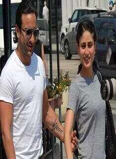 Kareena with Saif
