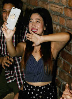 Revellers let their hair down at city pubs