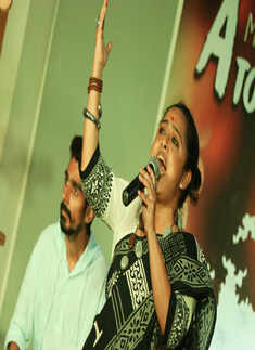 Musicians perform at Atoot Bandhan