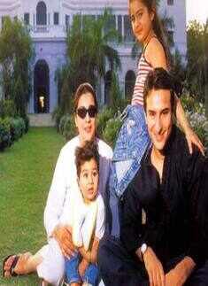 Saif with family