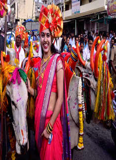 20 colourful pictures of Pola festival celebrations