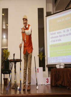 An evening of storytelling with hockey player Mir Ranjan Negi