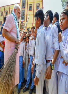 PM Modi launches 'Swacchata Hi Seva' drive