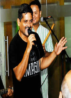 Upal Sengupta presents a musical event with folk songs