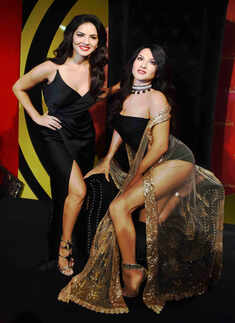 Sunny Leone unveils her wax statue at Madame Tussauds
