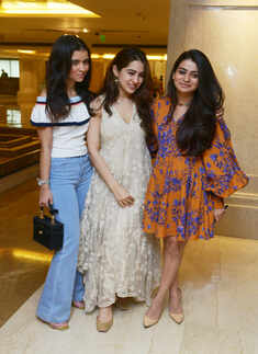 Sara Ali Khan,​ Sara Vaisoha and Tanya Ghavri 