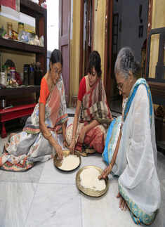 Anasuya Biswas, Devamita Mitra and Radharani Mitra